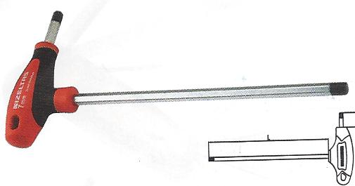 T SAPLI ALLEN ANAHTAR 5 MM IZELTAS